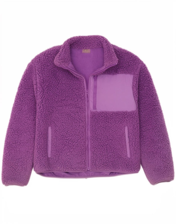 Zara Forro Polar Niña 13-14 Años Morado
