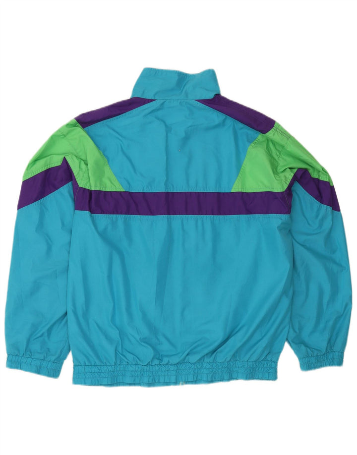 Fila Chaqueta de chándal holgada para hombre IT 50 Medium Blue Colourblock