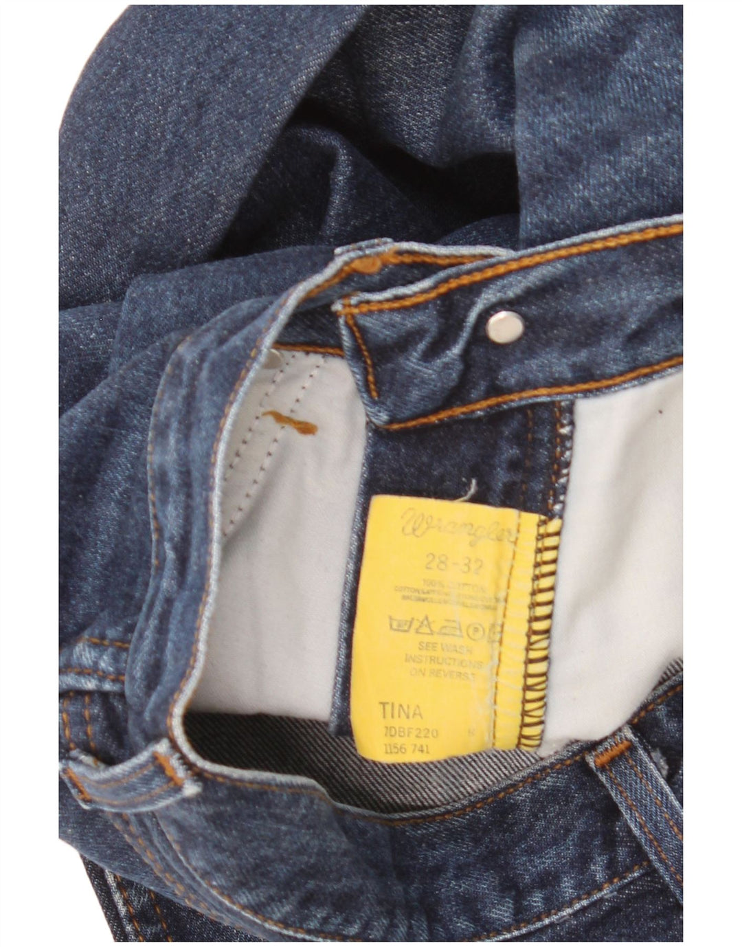 Wrangler Vaqueros Bootcut para Hombre W28 L32 Algodón Azul Marino