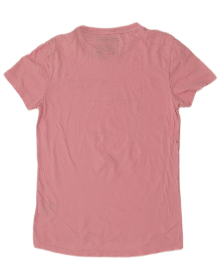 Superdry Camiseta para hombre Top Small Rosa