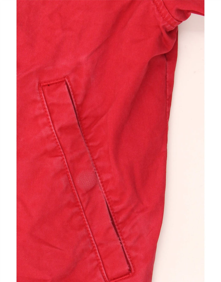 Gant Chaqueta Bomber para Hombre UK 36 Small Rojo Colorblock Algodón
