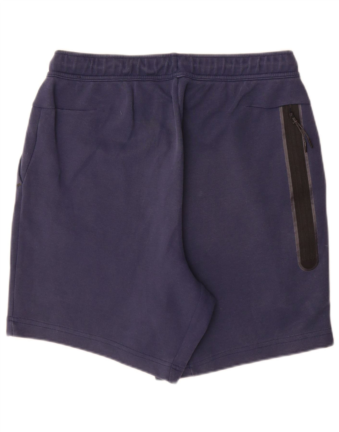 Pantalones cortos deportivos Nike para hombre de algodón azul marino mediano