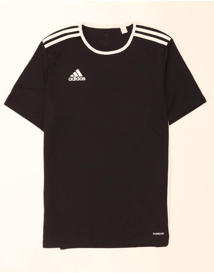 Adidas Hombre Aeroready Camiseta Top Mediano Negro Poliéster