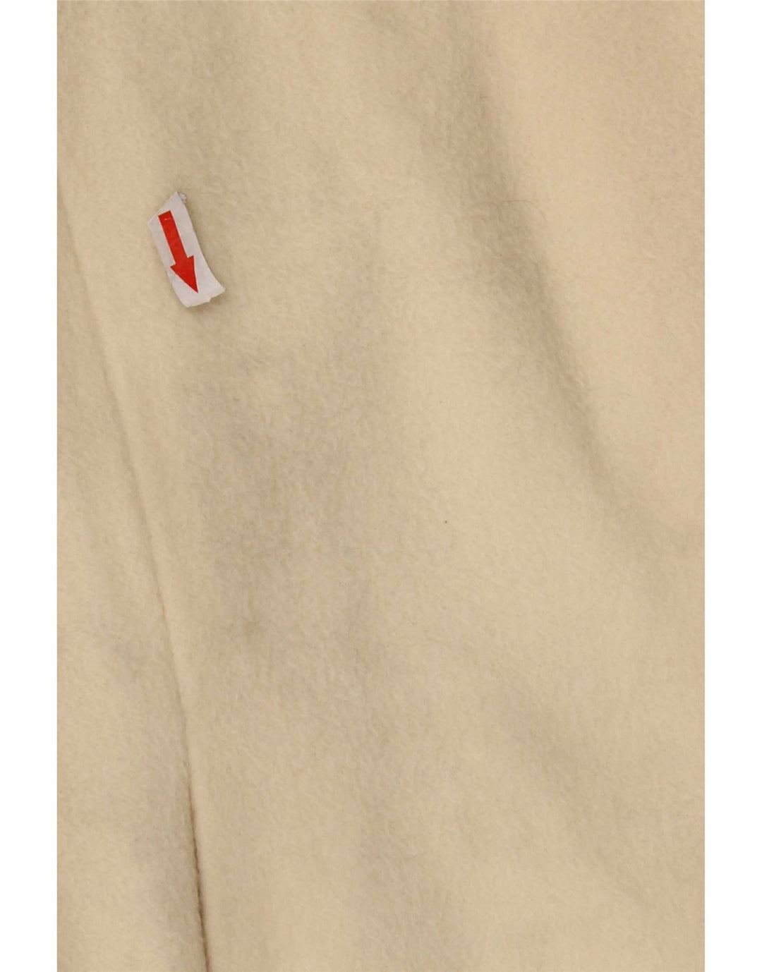 Abrigo vintage para mujer IT 42 Lana virgen blanca media
