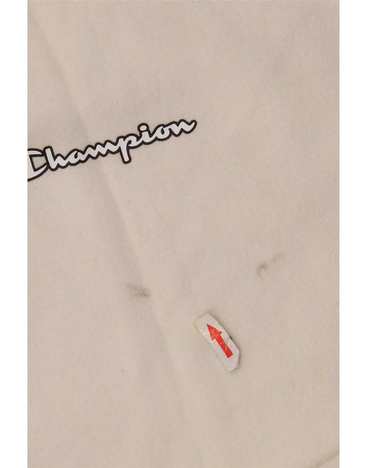 Champion Sudadera Jumper XL Blanco Colorblock Algodón
