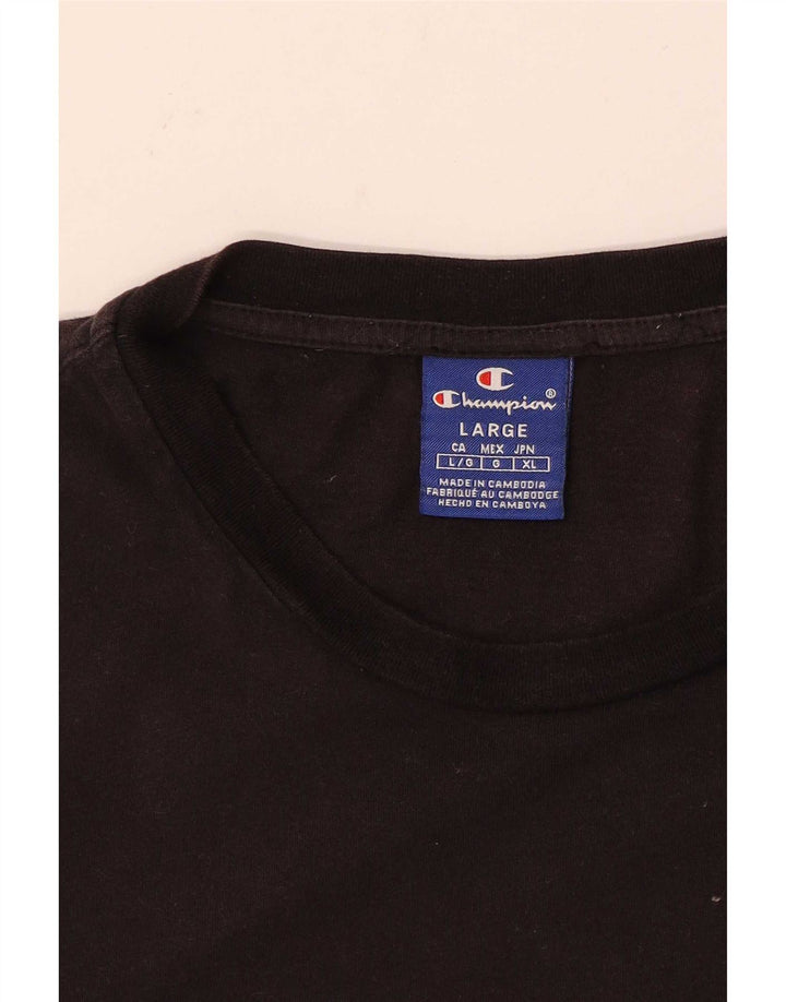Champion Camiseta Gráfica para Hombre Top Grande Marrón