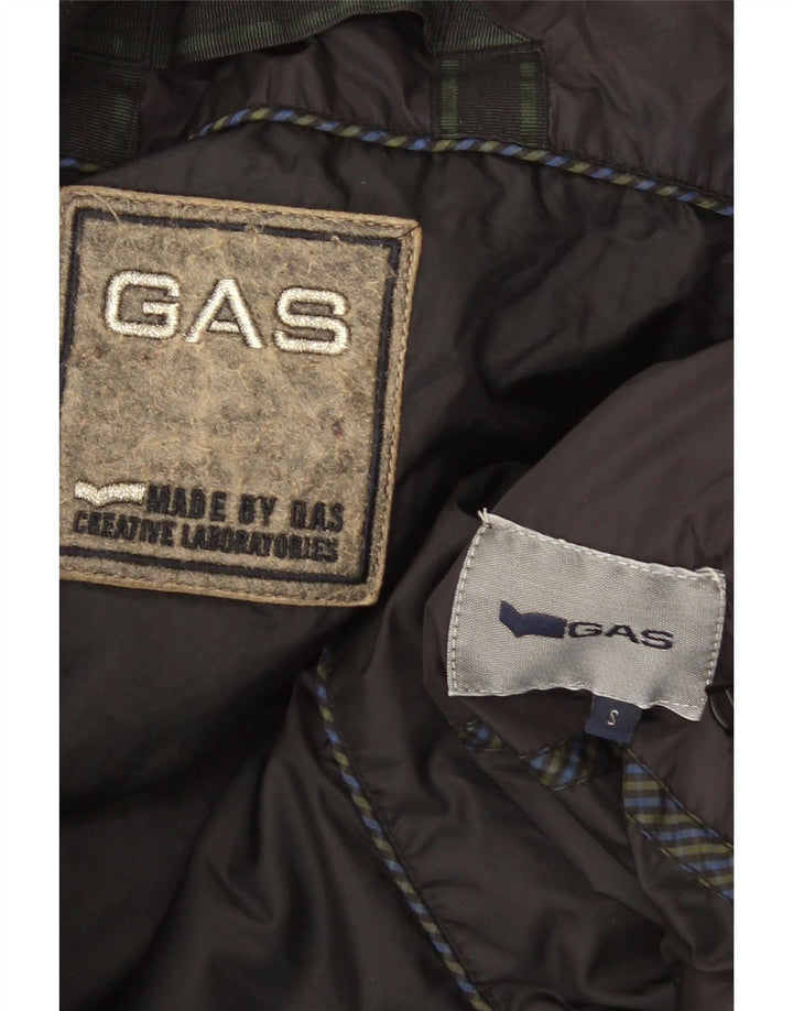 Gas Mens Bomber Chaqueta Acolchada UK 36 Small Negro