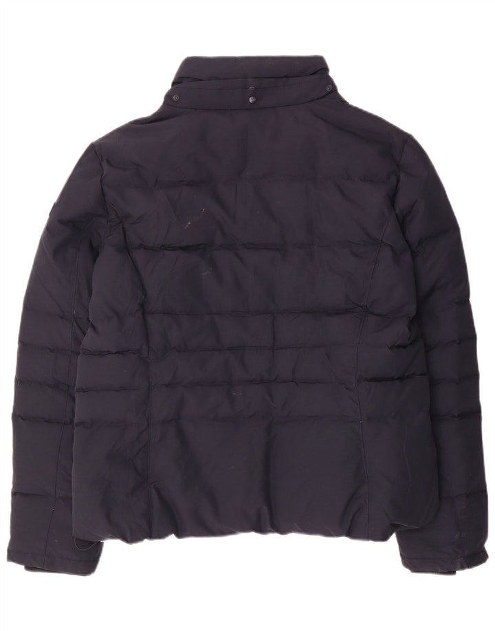 Woolrich Chaqueta acolchada para mujer UK 20 2XL Algodón azul marino