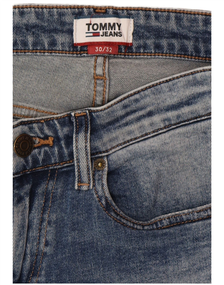 TOMMY HILFIGER Vaqueros ajustados para hombre W30 L32 Azul