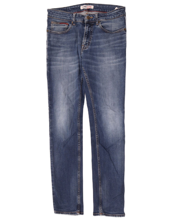 Tommy Hilfiger Vaqueros Slim para Hombre W31 L32 Algodón Azul