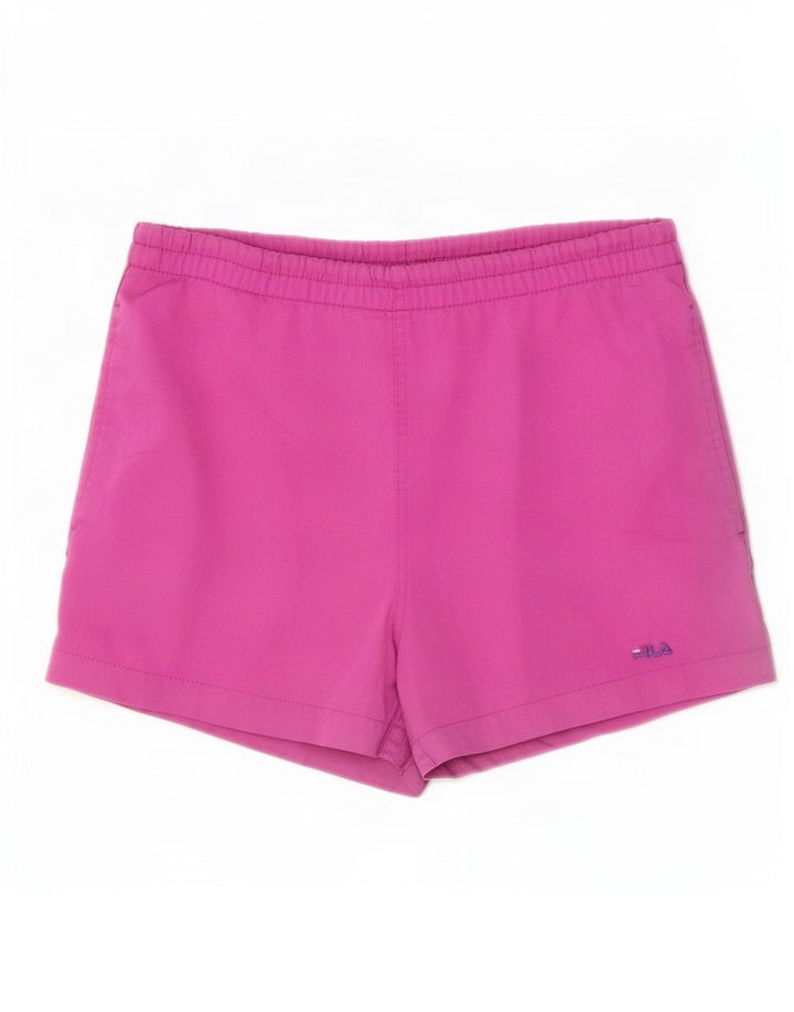 Fila pantalones cortos deportivos para mujer IT 46 grande rosa