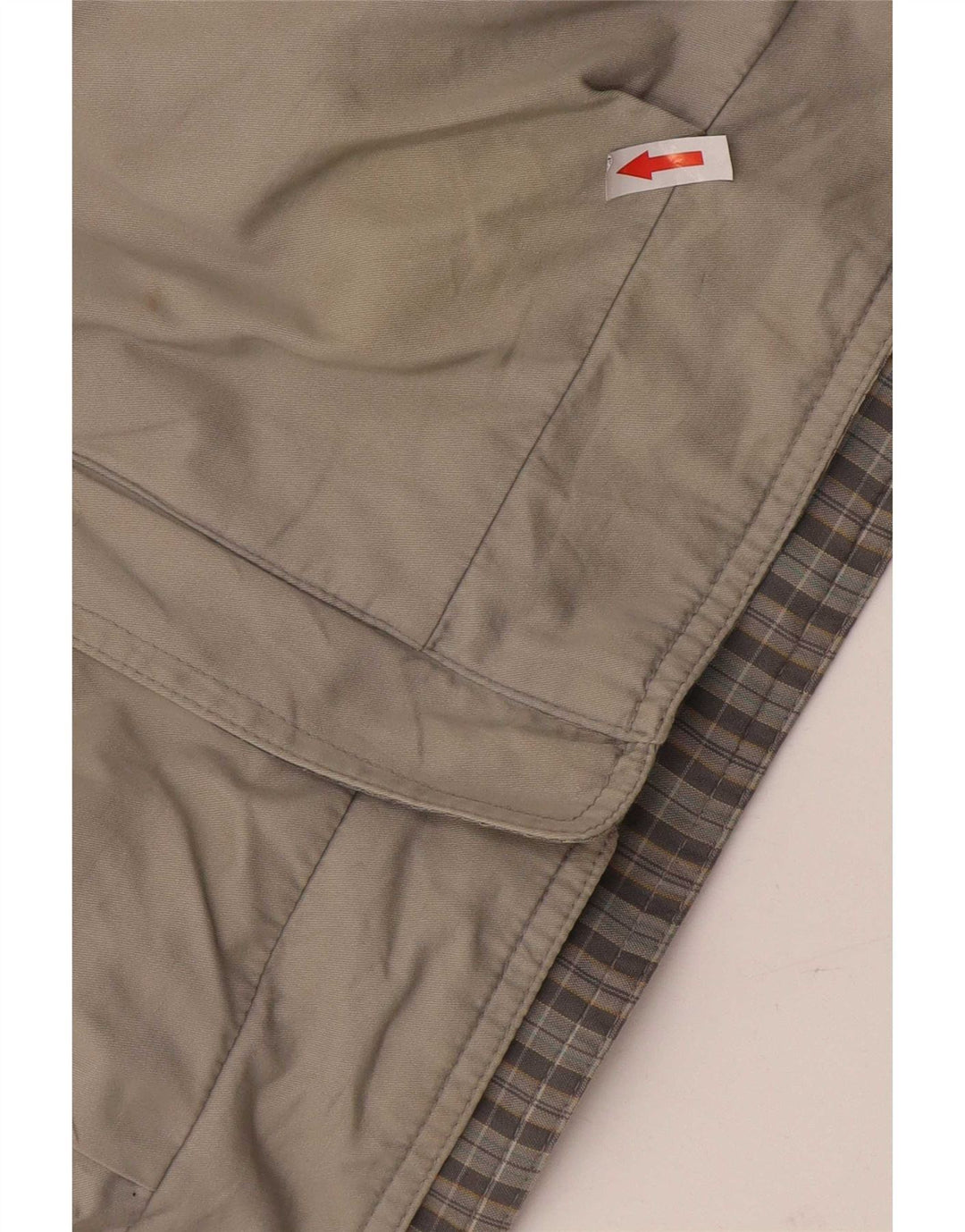 Chaqueta bomber vintage para hombre Reino Unido 42 XL Gris