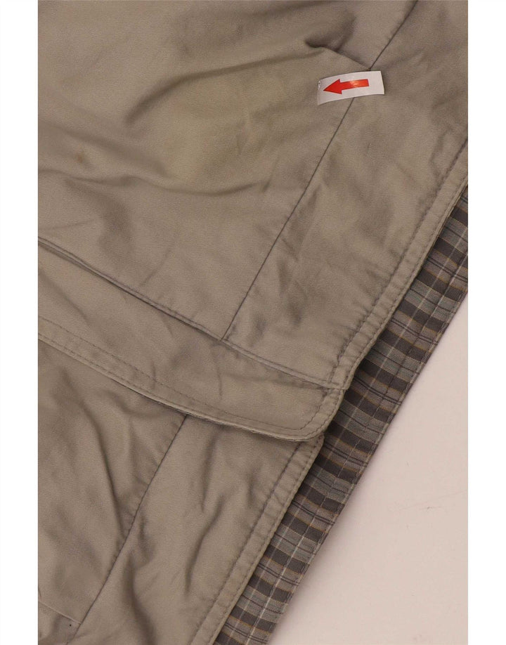 Chaqueta bomber vintage para hombre Reino Unido 42 XL Gris