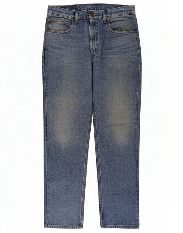 Levi's Hombre 504 Vaqueros Rectos W33 L31 Algodón Azul