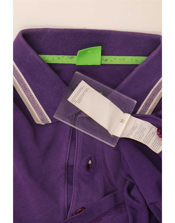 Polo Hugo Boss Hombre Algodón Morado Medio