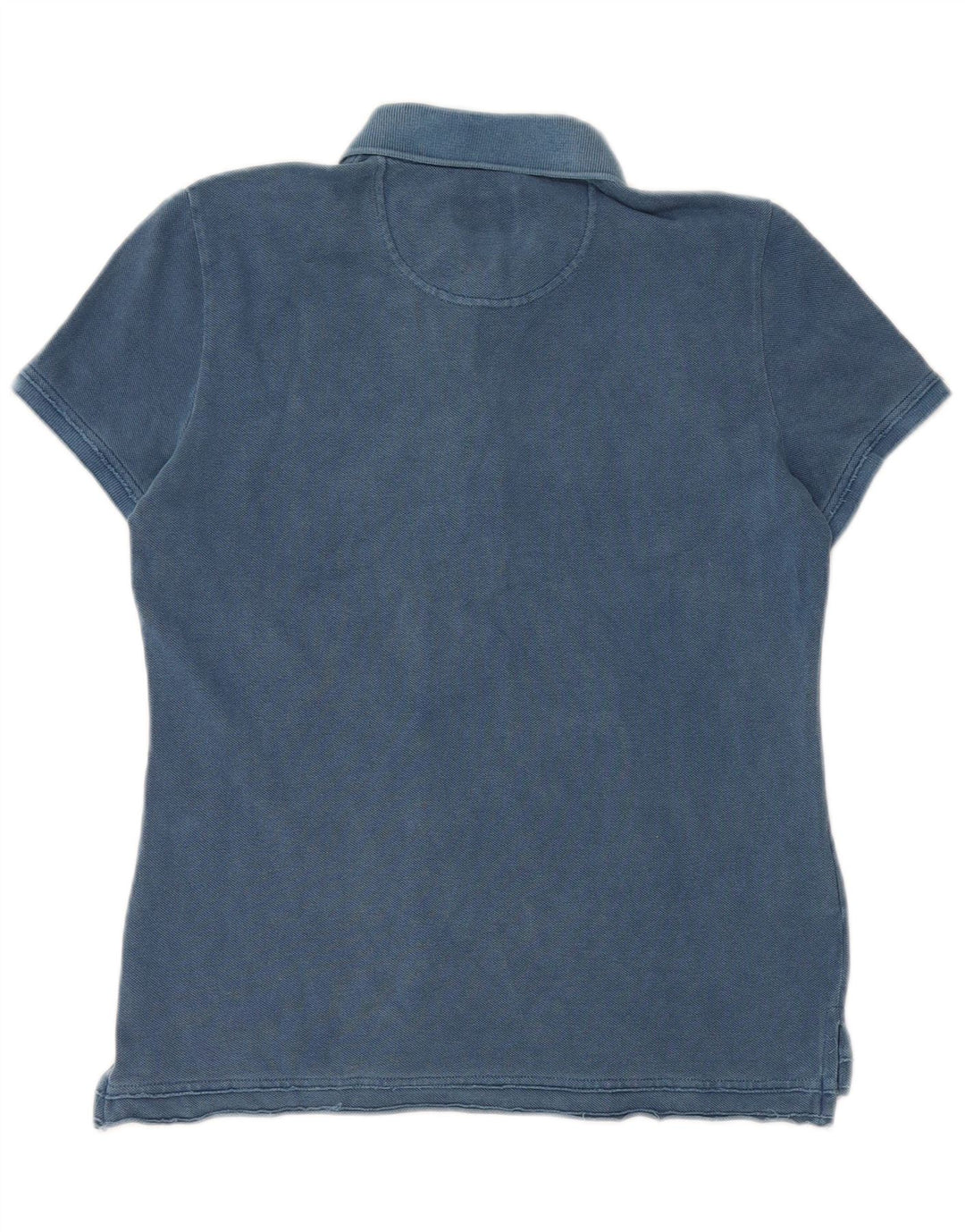 Polo Lacoste Mujer Talla 40 Algodón Azul Medio