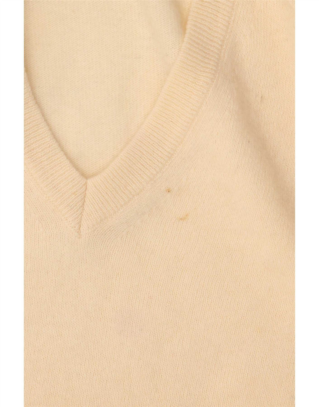 Kappa Hombre Jersey Con Cuello En V Jersey De Lana Beige Grande