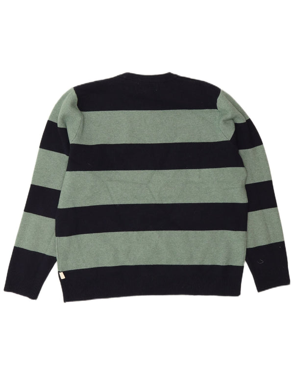 Marks & Spencer Jersey de Cuello Redondo para Mujer UK 46 Grande Azul Marino