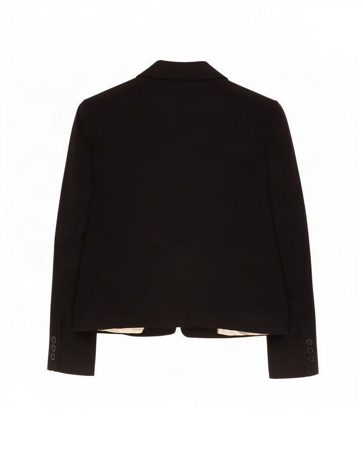 Marks & Spencer Chaqueta tipo blazer con 1 botón para mujer UK 20 2XL Poliéster negro