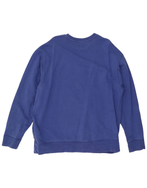 Levi's Hombre Relaxed Graphic Fit Sudadera Jumper XL Algodón Azul