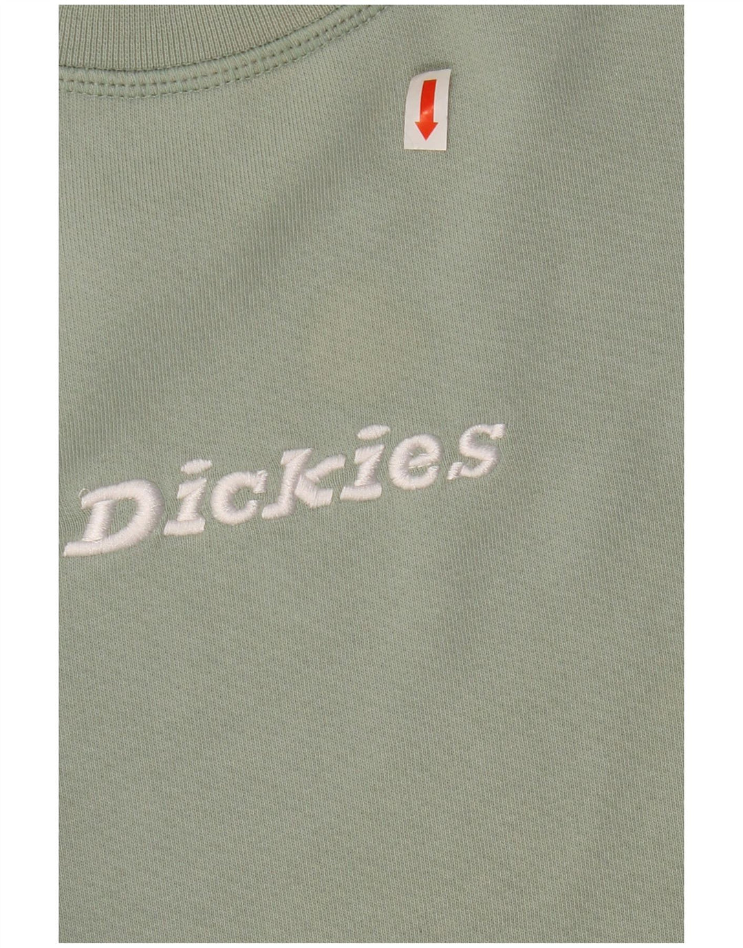 DICKIES Sudadera extragrande con estampado gráfico para mujer, talla 40, color verde medio