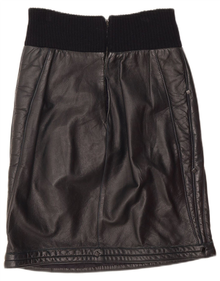 Falda de cuero para mujer Complice W26 Small Black