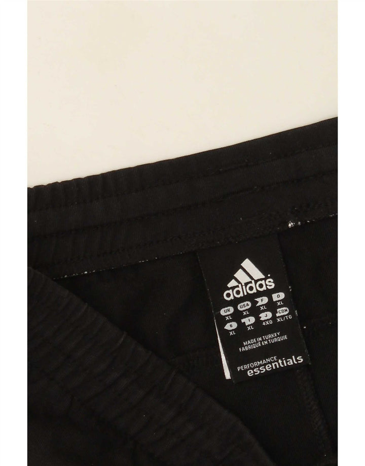 Adidas Pantalones cortos deportivos para hombre XL Algodón negro