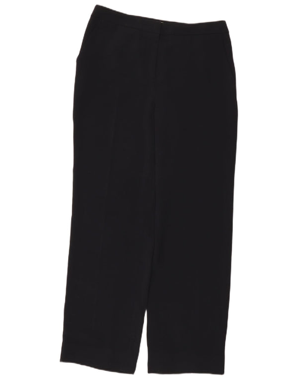 Hobbs Pantalones chinos rectos para mujer UK 12 Medium W32 L29 Azul marino