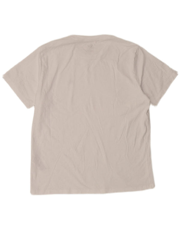 Levi's Camiseta estándar para hombre Top grande de algodón blanco