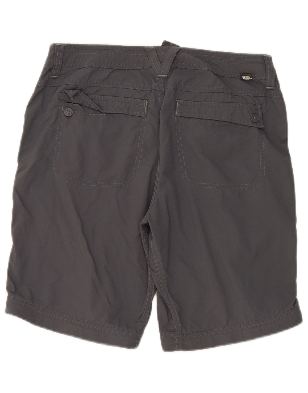 Pantalones cortos casuales para mujer The North Face EU 8 Medium W32 Nylon gris