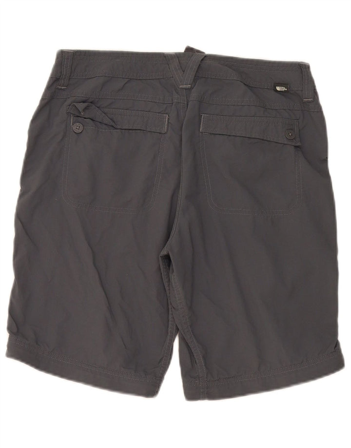 Pantalones cortos casuales para mujer The North Face EU 8 Medium W32 Nylon gris