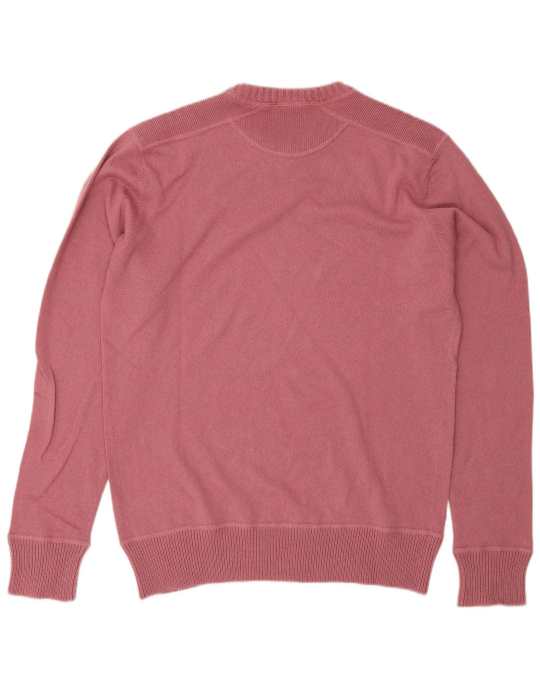 Gas Hombre Jersey De Cuello Redondo Jersey De Lana Rosa Grande
