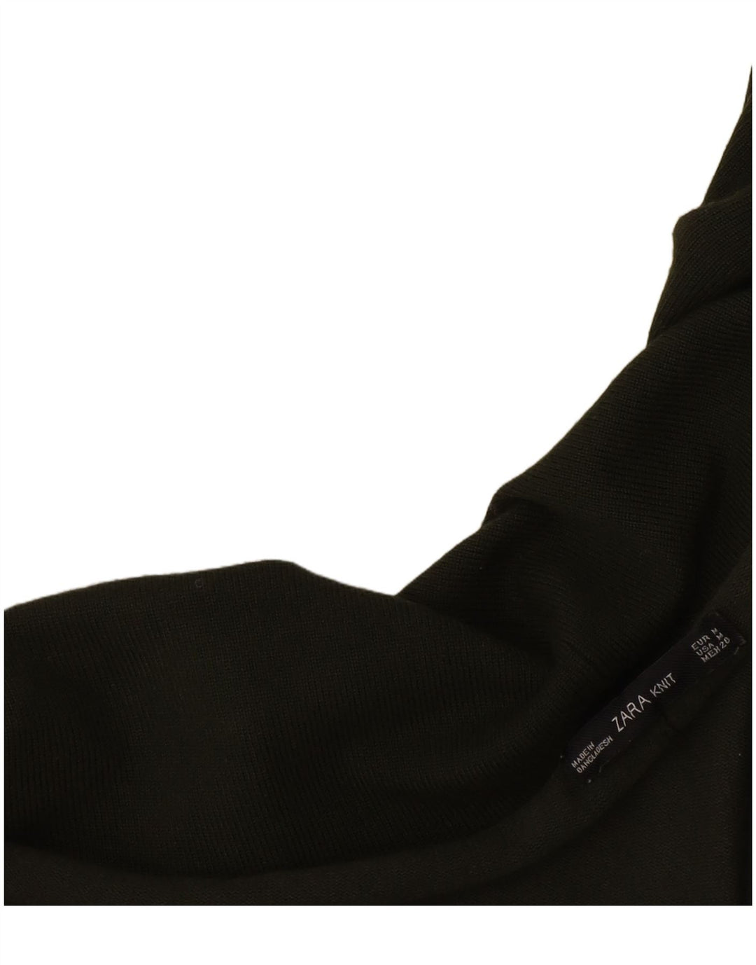 Zara Mujer Suéter Cárdigan Abierto Largo De Gran Tamaño UK 14 Medium Khaki
