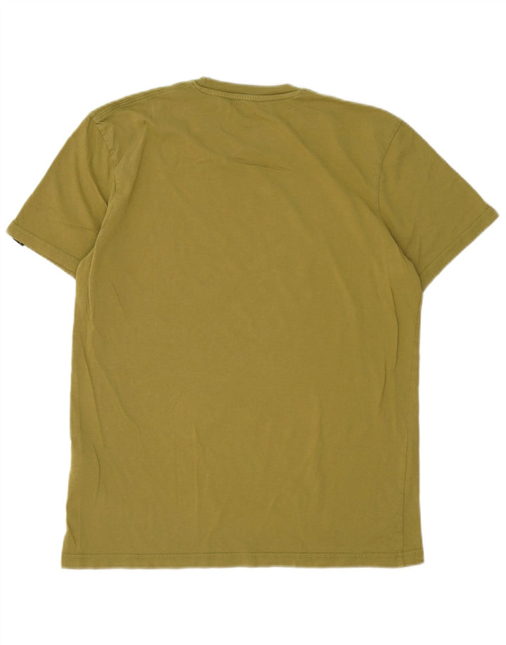 Alpha Industries Camiseta gráfica para hombre Top Algodón caqui mediano