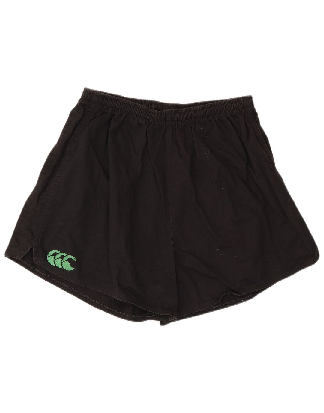 CANTERBURY Pantalones cortos deportivos para hombre XL Algodón negro