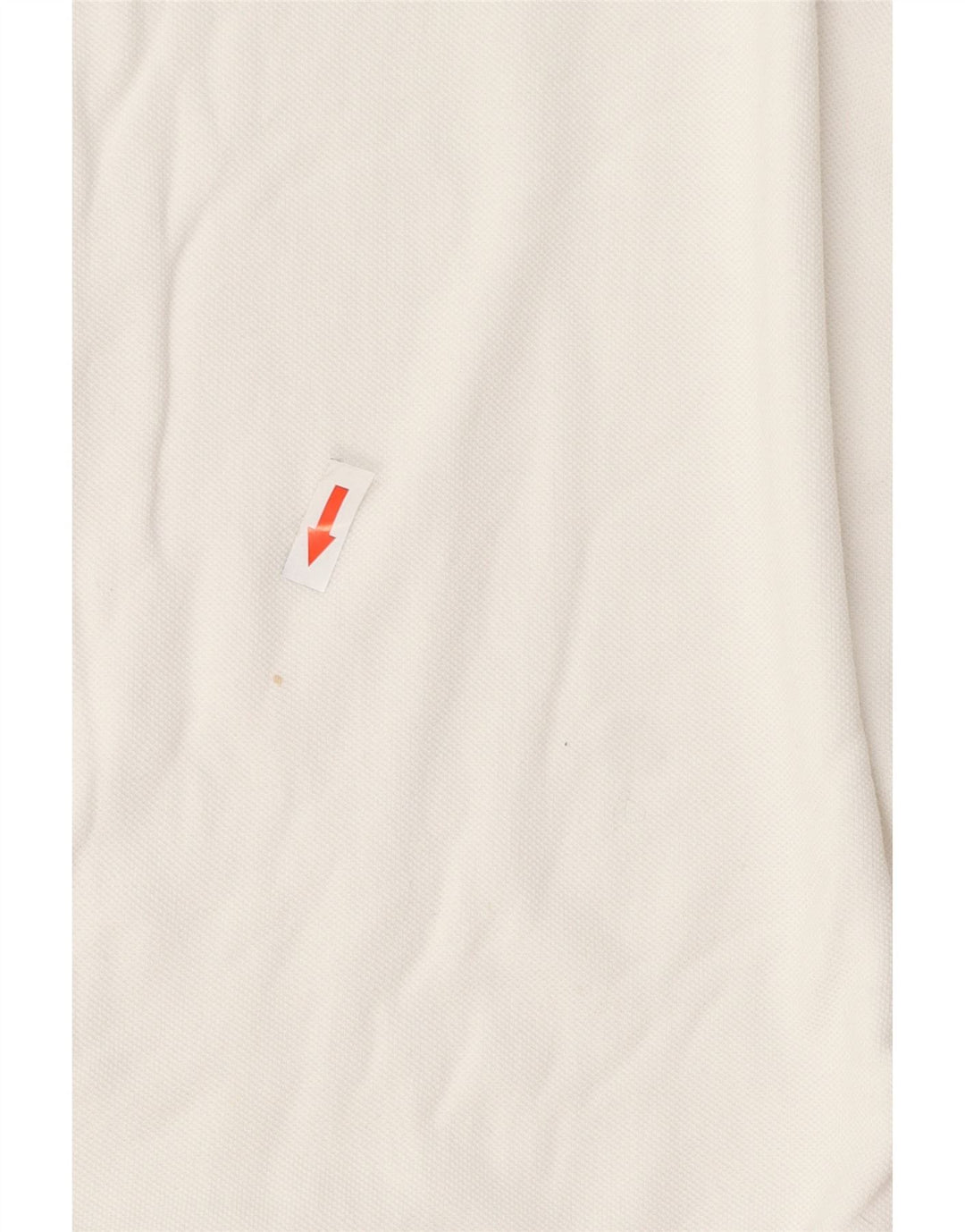 Crew Clothing Polo para hombre Algodón blanco mediano