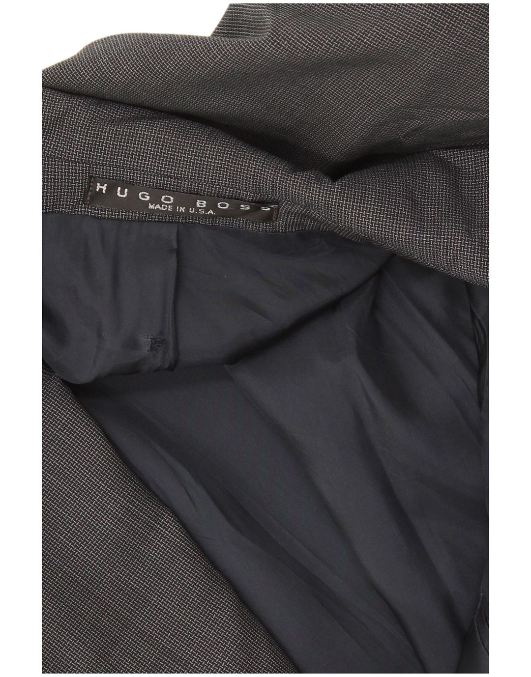 Hugo Boss Chaqueta tipo blazer de 2 botones para hombre UK 42 XL Lana virgen gris