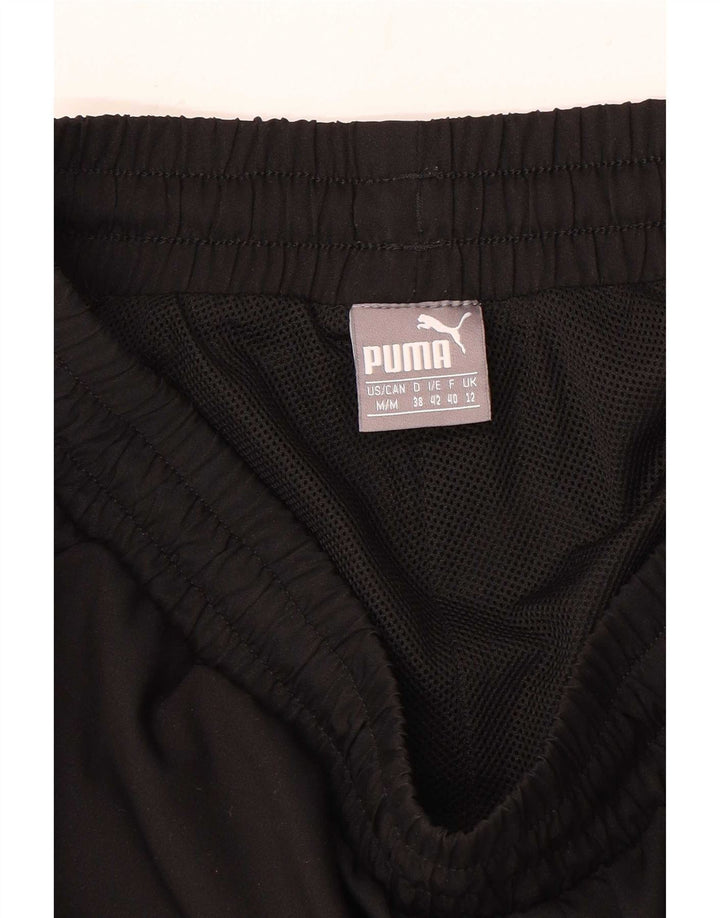 Puma - Pantalones cortos deportivos para mujer, talla 40, talla M, color negro