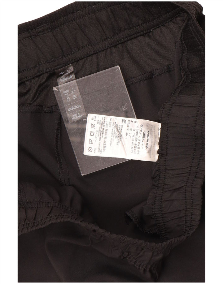 Adidas - Pantalones cortos deportivos Aeroready para hombre, tamaño grande, poliéster negro