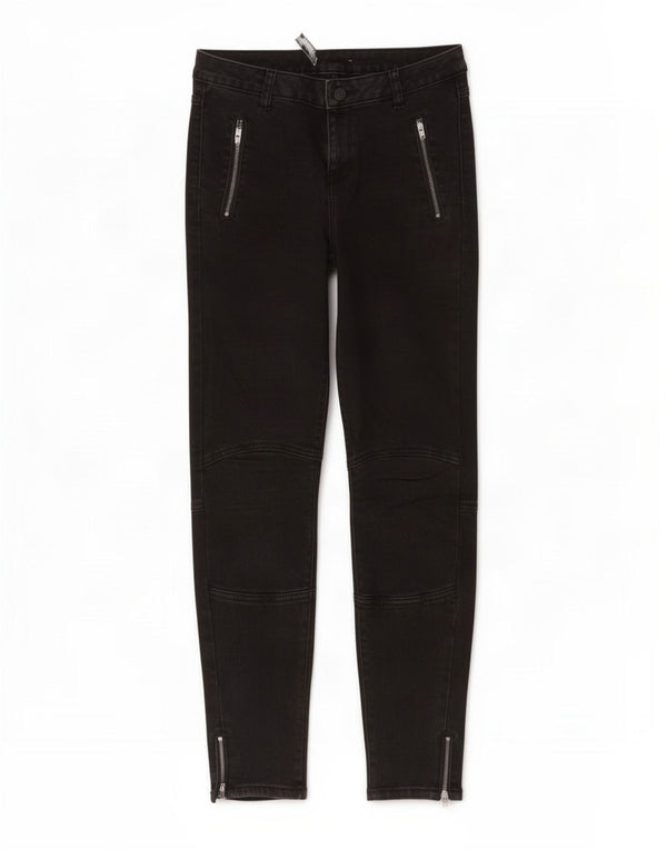 Zara Vaqueros pitillo para mujer EU 38 Small W28 L28 Negro