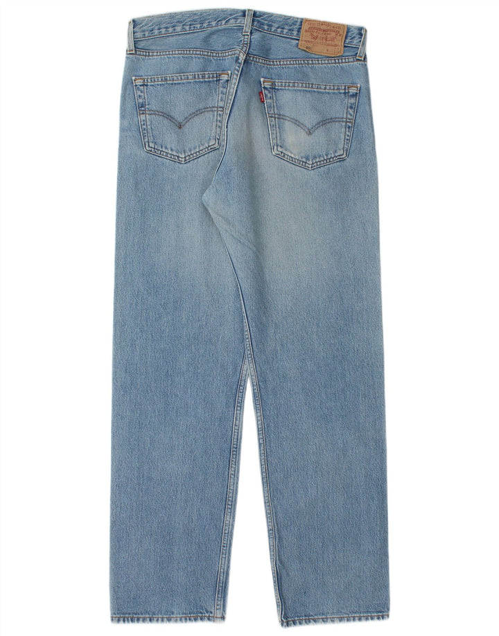 Levi's Vaqueros rectos 501 para hombre W34 L32 Algodón azul