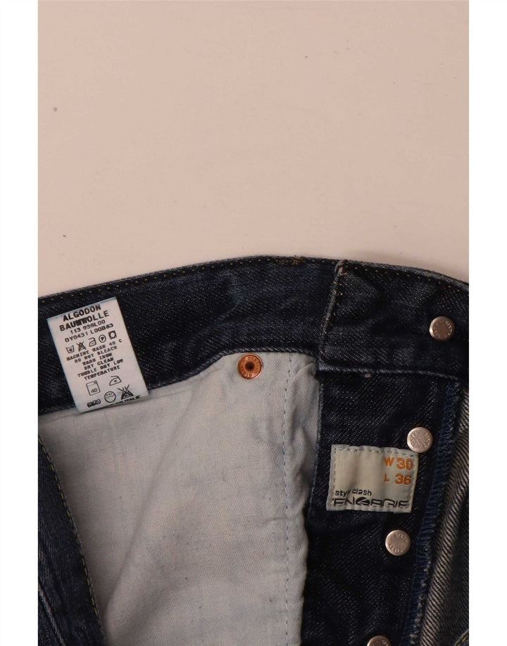 Vaqueros Energie Hombre Slim W30 L32 Algodón Azul