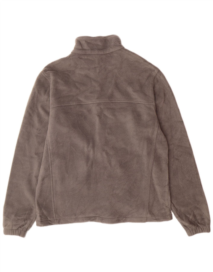 COLUMBIA Chaqueta polar para hombre UK 40 Grande Gris Poliéster