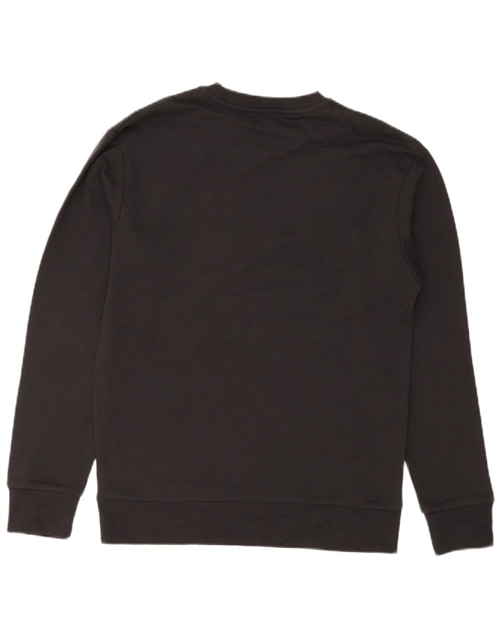 Jack & Jones Hombre Sudadera Gráfica Jersey De Algodón Gris Medio
