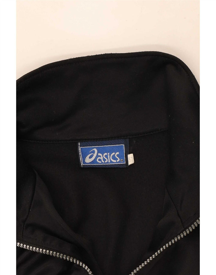 Asics Hombre Graphic Chándal Top Chaqueta XL Negro