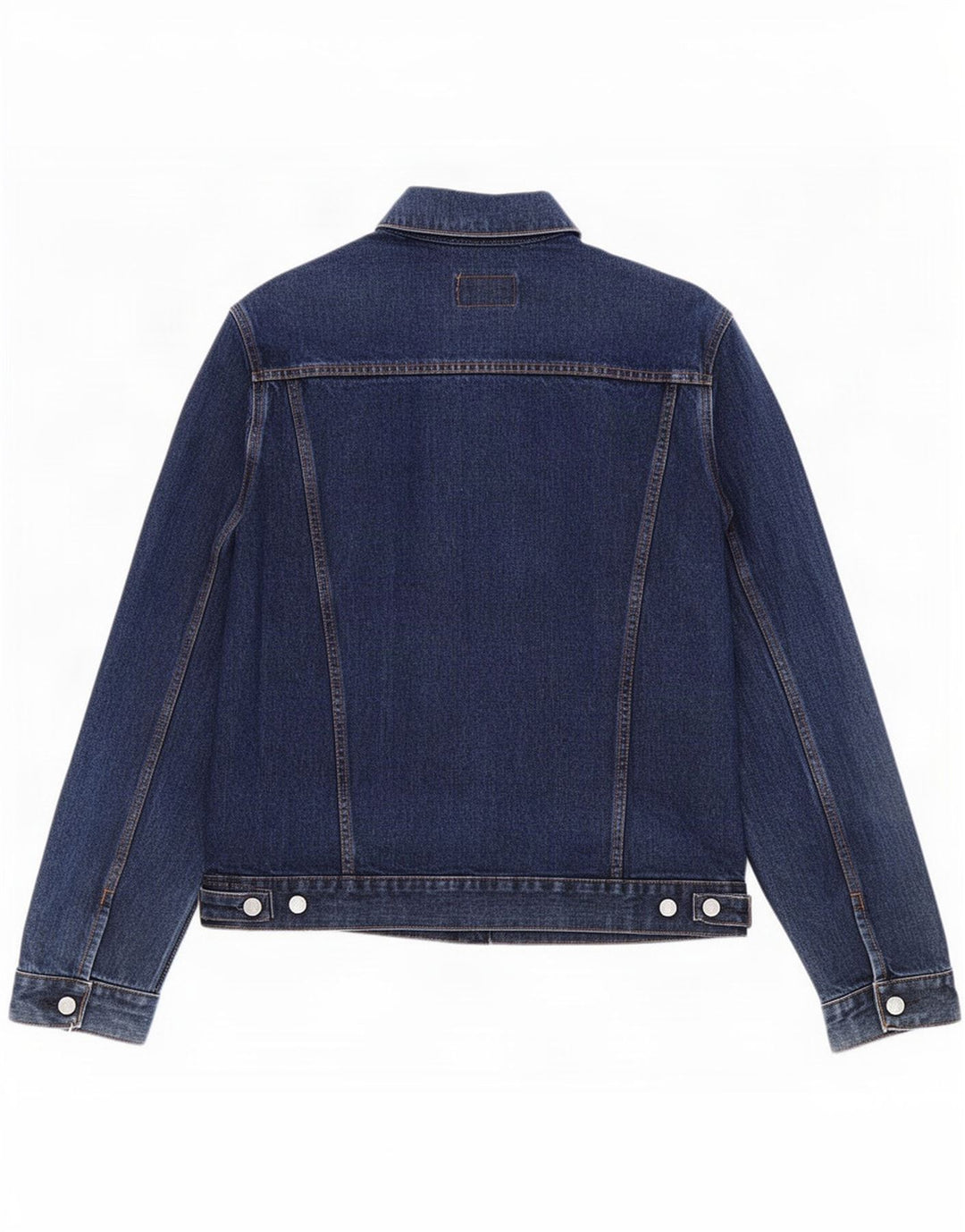 Casucci Chaqueta vaquera Keegan para hombre UK 38 Azul marino mediano