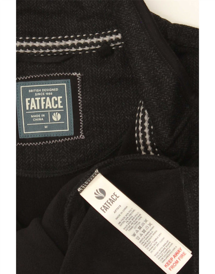 Jersey de forro polar con cuello y cremallera para hombre de Fat Face Poliéster gris medio