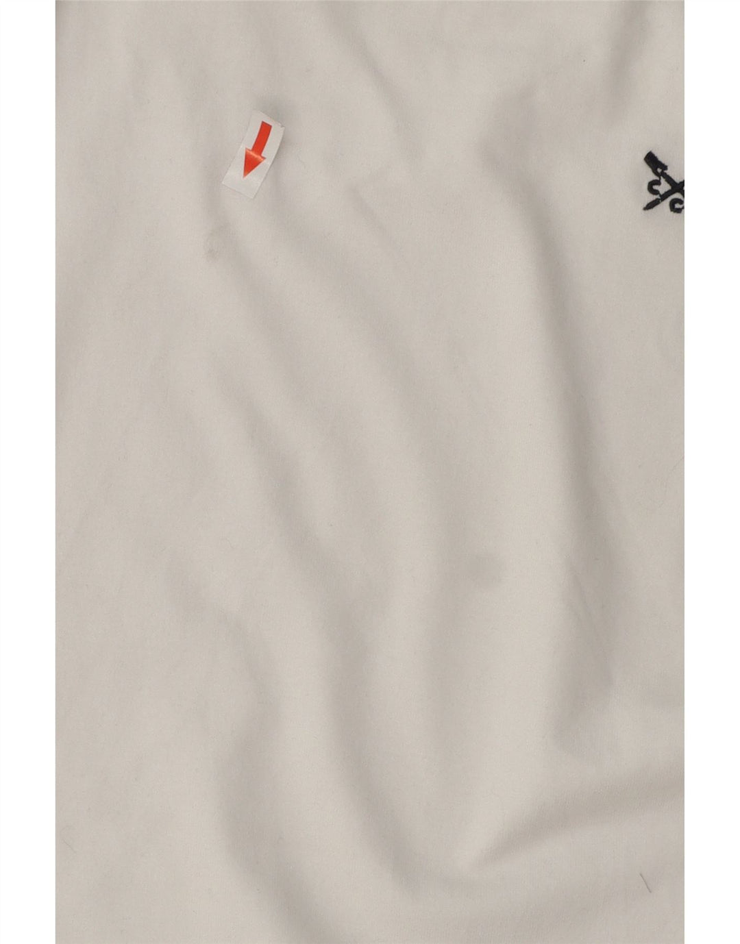 Crew Clothing - Camiseta para hombre, talla grande, algodón blanco