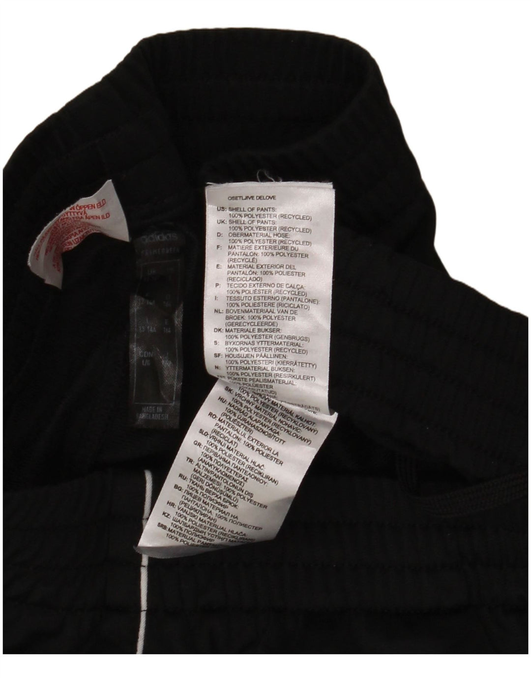 ADIDAS Pantalón Chándal Niño Joggers 13-14 Años Negro Poliéster