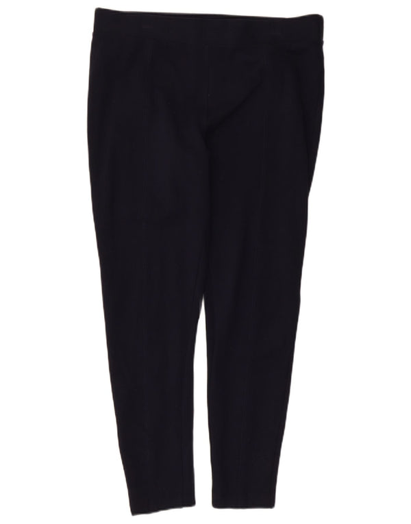 Marks & Spencer Leggings para mujer UK 46 Large Viscosa azul marino
